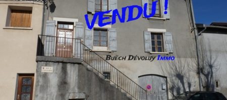 Maison de village avec garage et potager – m1796 – ASPRES/BUËCH 05140 Maison de village avec garage et potager – m1796 – ASPRES/BUËCH 05140
