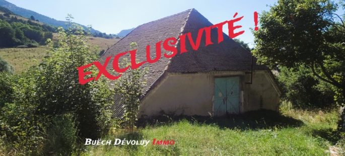 Maison de pays avec dépendances et terrain – m1777 – LUS LA CROIX HAUTE