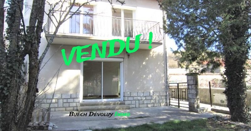 Maison avec garage et terrain – m1678 – 05140 ASPRES/BUËCH Maison avec garage et terrain – m1678 – 05140 ASPRES/BUËCH