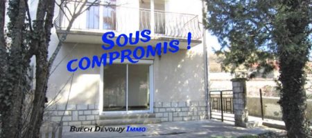 Maison avec garage et terrain – m1678 – 05140 ASPRES/BUËCH Maison avec garage et terrain – m1678 – 05140 ASPRES/BUËCH