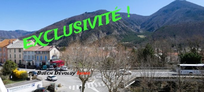 Appartement T3 avec balcon et cave + garage – A1806 – VEYNES 05400