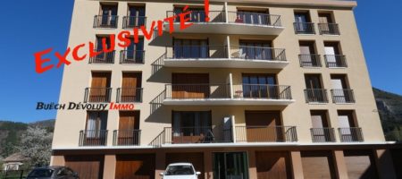 Appartement T4 avec balcon, garage, cave et 2 places parking – A1807 – VEYNES 05400 Appartement T4 avec balcon, garage, cave et 2 places parking – A1807 – VEYNES 05400