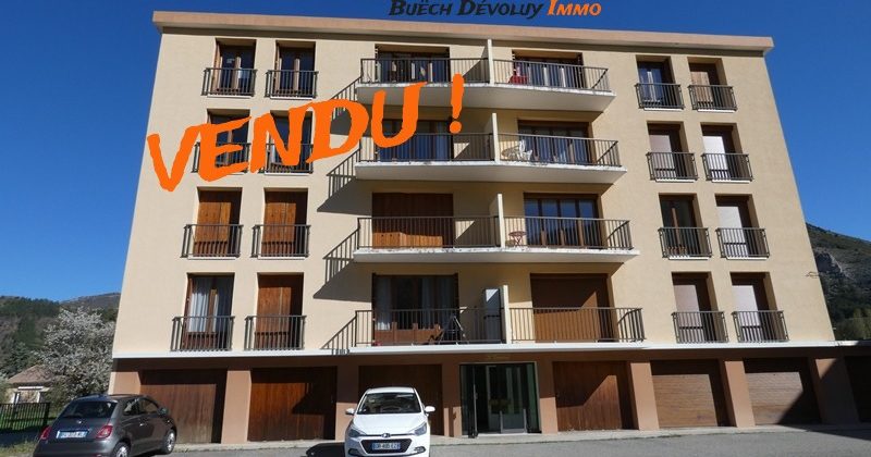 Appartement T4 avec balcon, garage, cave et 2 places parking – A1807 – VEYNES 05400 Appartement T4 avec balcon, garage, cave et 2 places parking – A1807 – VEYNES 05400