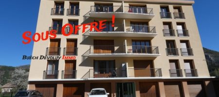 Appartement T4 avec balcon, garage, cave et 2 places parking – A1807 – VEYNES 05400 Appartement T4 avec balcon, garage, cave et 2 places parking – A1807 – VEYNES 05400