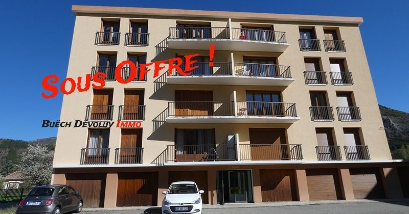 Appartement T4 avec balcon, garage, cave et 2 places parking – A1807 – VEYNES 05400 Appartement T4 avec balcon, garage, cave et 2 places parking – A1807 – VEYNES 05400