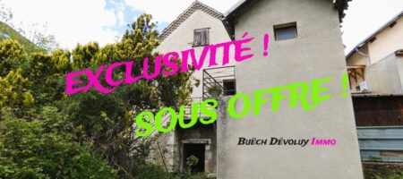 Maison de village avec caves et jardin – m1810 – SAINT JULIEN EN BEAUCHÊNE 05140 Maison de village avec caves et jardin – m1810 – SAINT JULIEN EN BEAUCHÊNE 05140