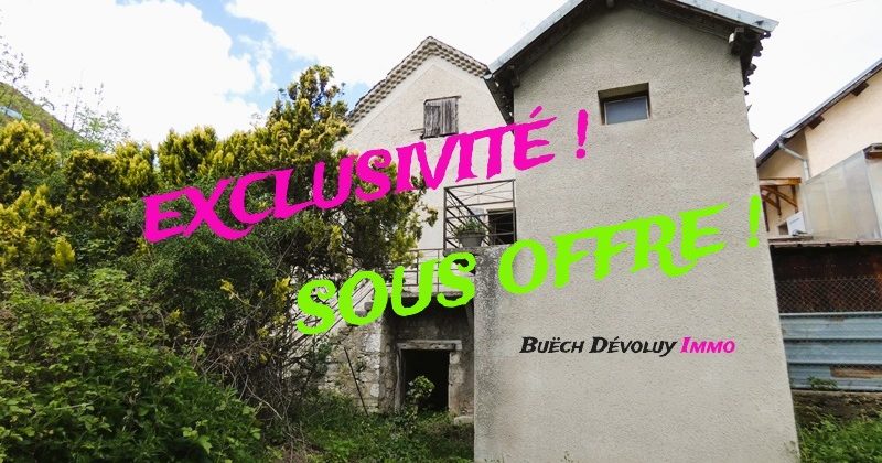 Maison de village avec caves et jardin – m1810 – SAINT JULIEN EN BEAUCHÊNE 05140 Maison de village avec caves et jardin – m1810 – SAINT JULIEN EN BEAUCHÊNE 05140