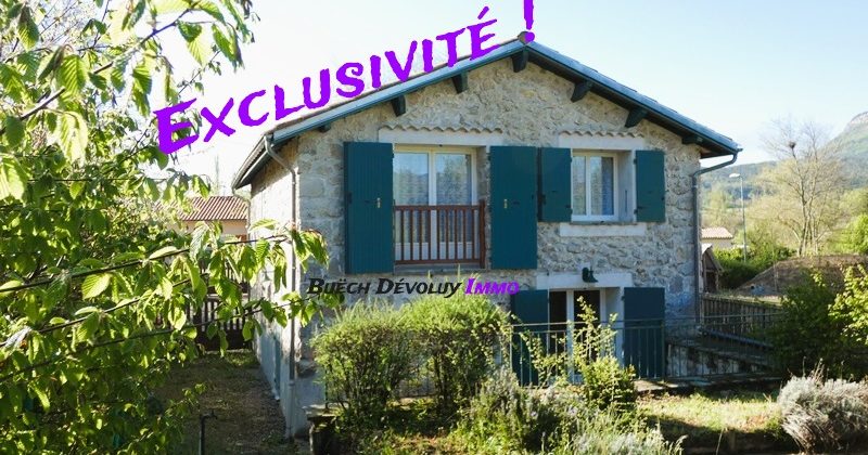 Maison rénovée avec jardin – m1789 – Idéal investisseur ! A 5mn d’ASPRES/BUËCH Maison rénovée avec jardin – m1789 – Idéal investisseur ! A 5mn d’ASPRES/BUËCH