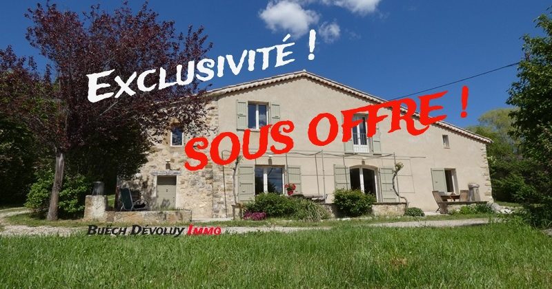 Propriété – m1809 – À 10mn de SERRES/50mn de GAP Propriété – m1809 – À 10mn de SERRES/50mn de GAP