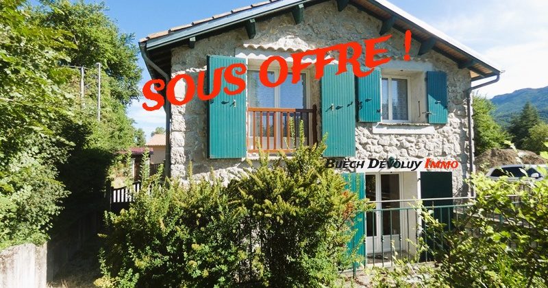 Maison indépendante sans travaux avec jardin clos – m1789 – A 5mn d’ASPRES/BUËCH